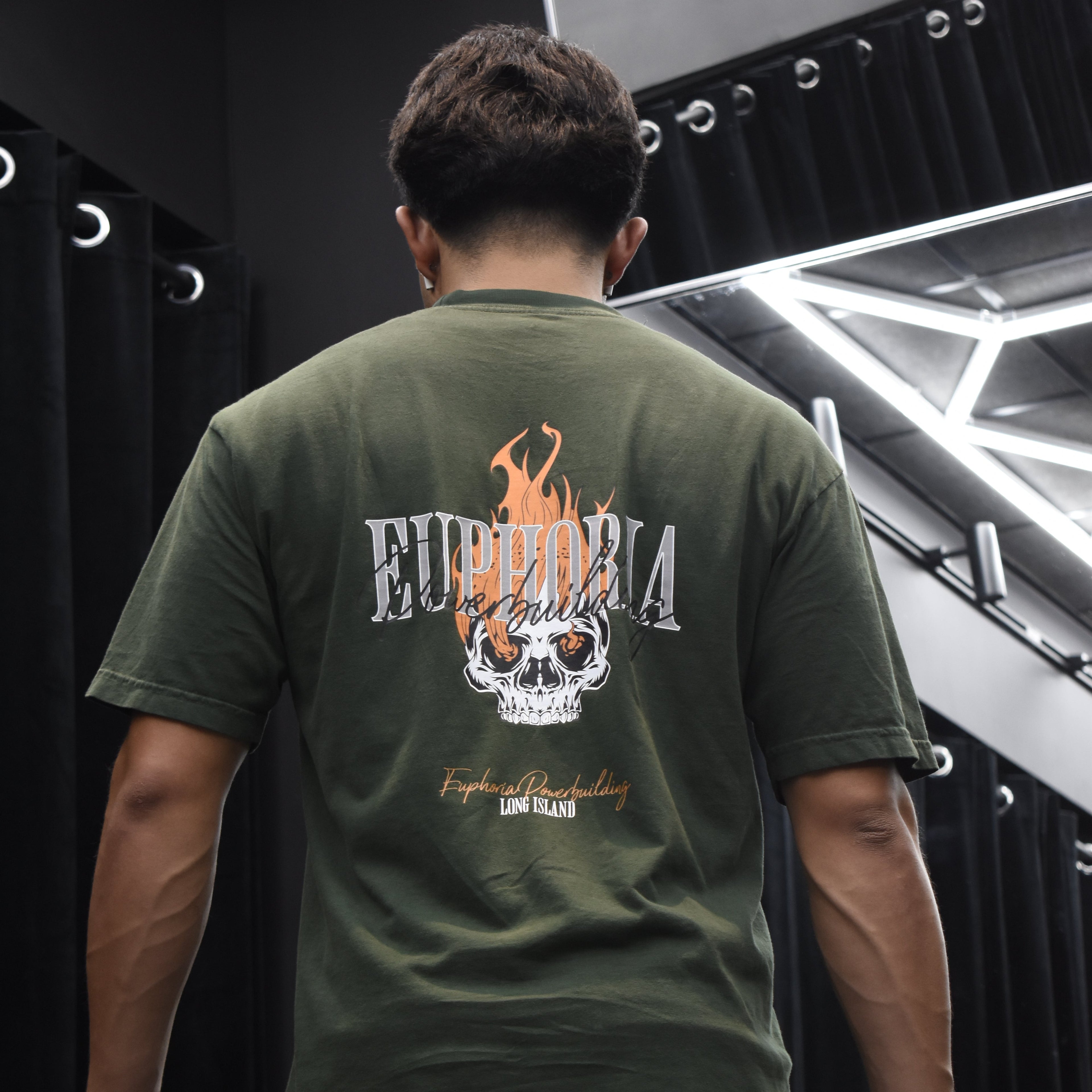 "ON FIRE" Green Pump Cover