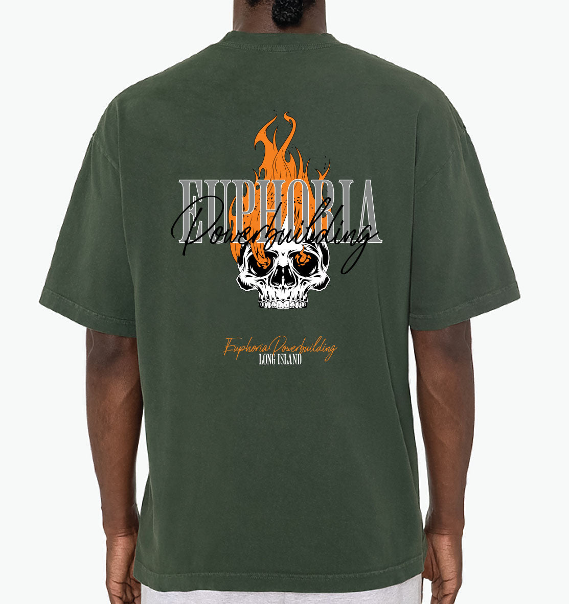 "ON FIRE" Green Pump Cover